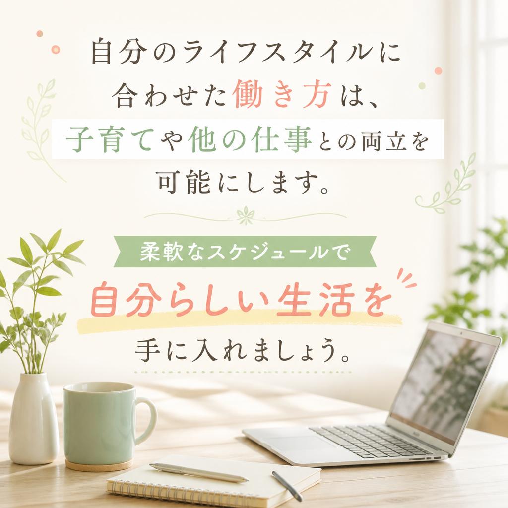 自由な働き方を実現