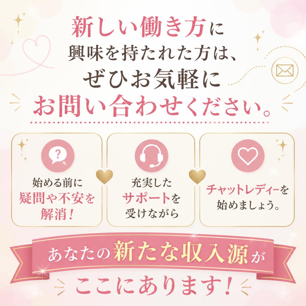 今すぐお問い合わせを！