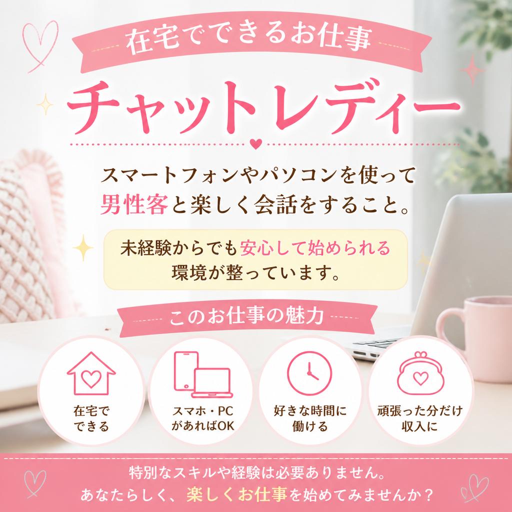 チャットレディーの働き方とは？