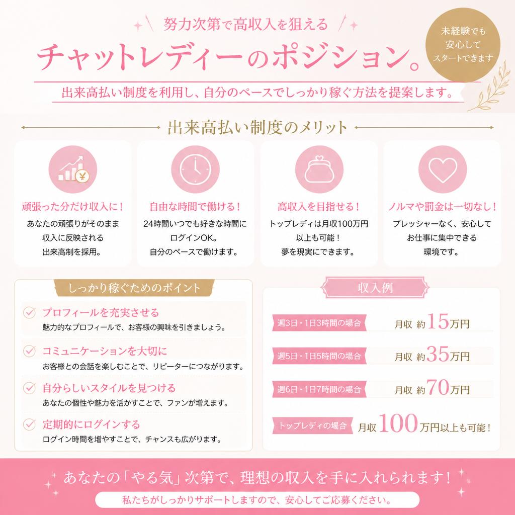 高収入を得るためのポイント