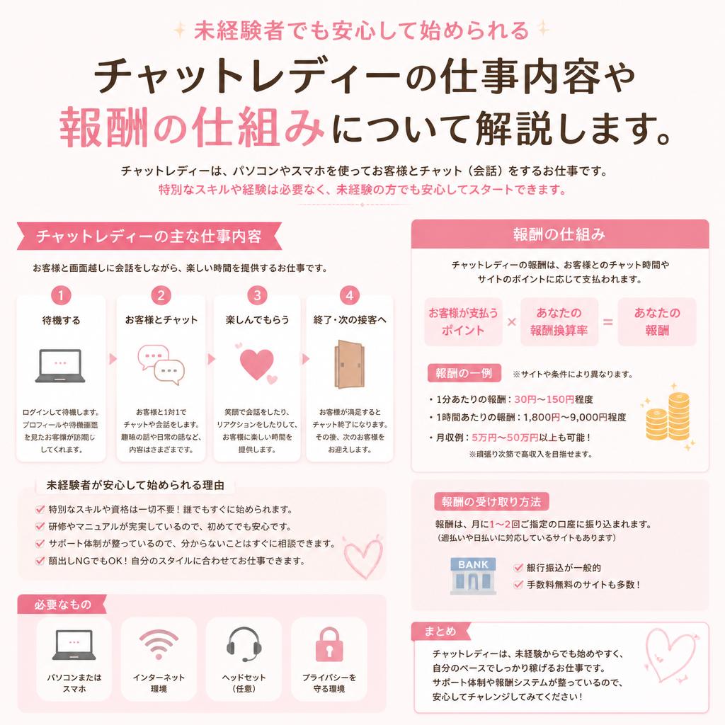 4. チャットレディーの魅力