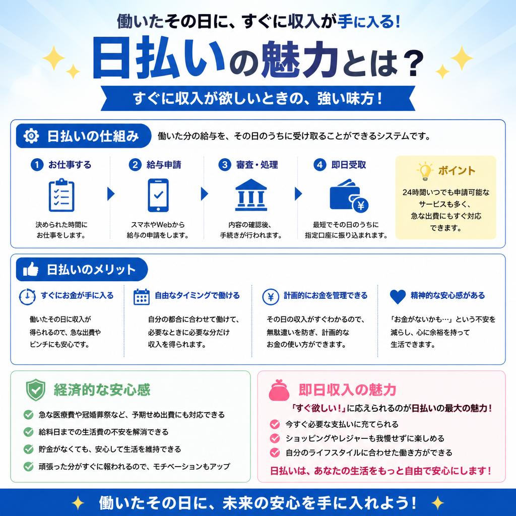 2. なぜ日払い？