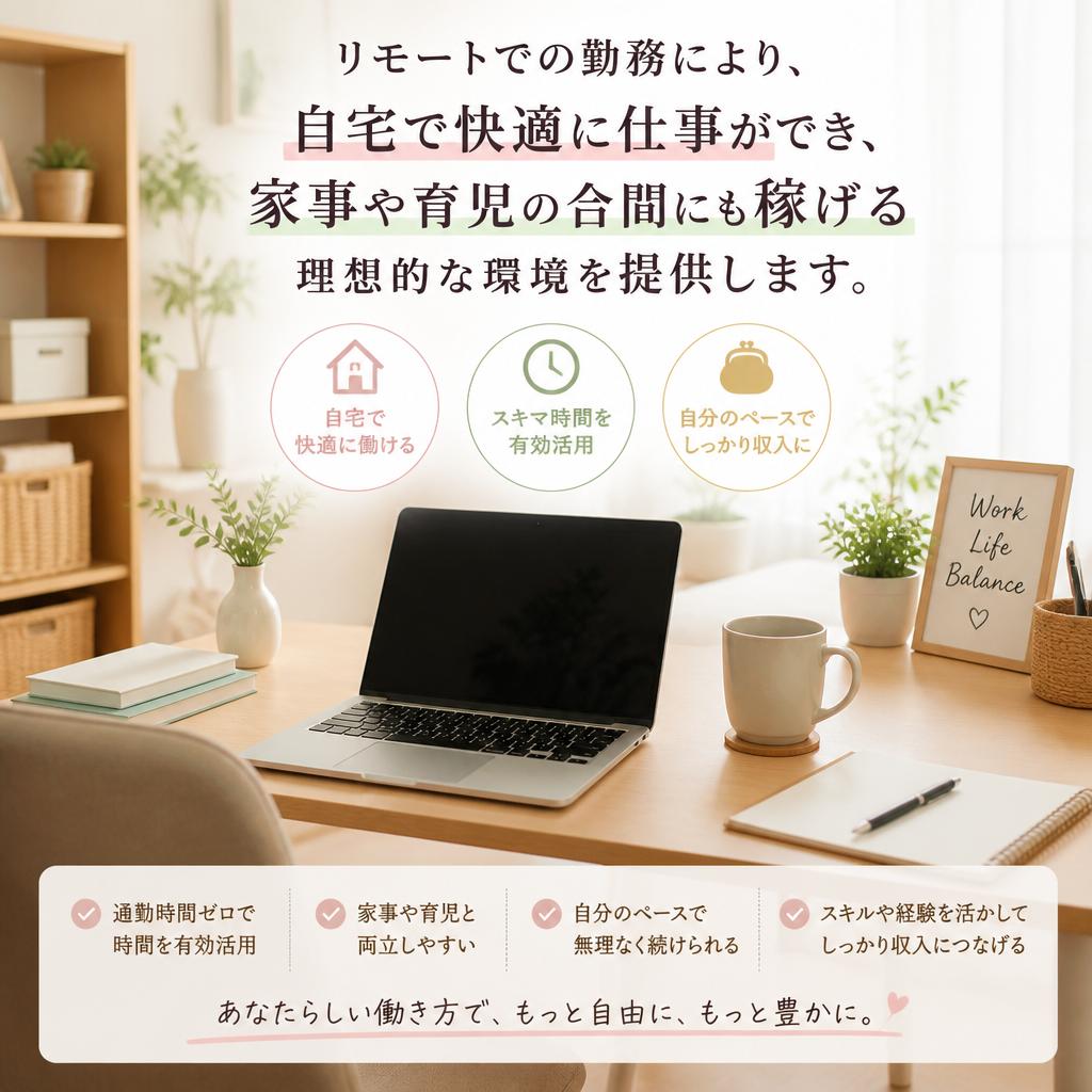 04. 在宅ワークの魅力
