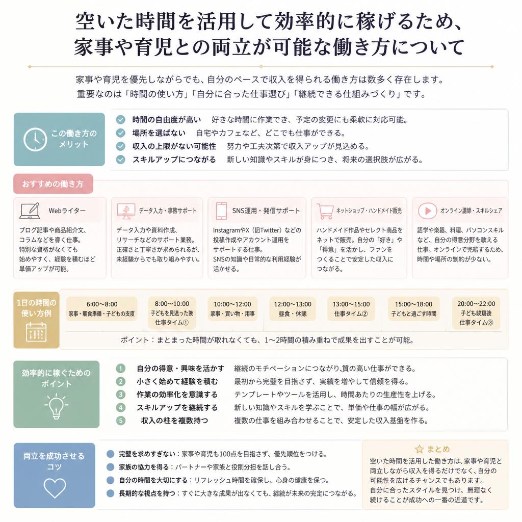 時間の柔軟性