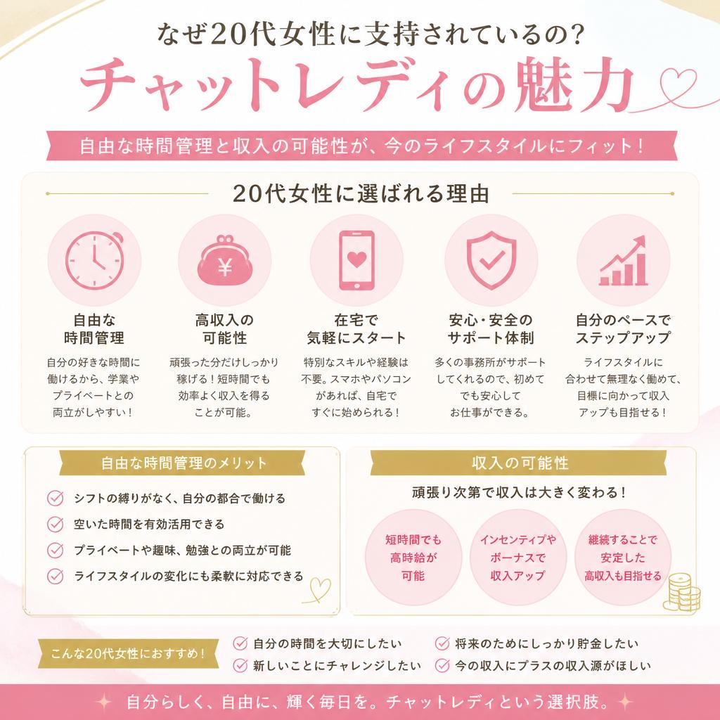 20代女性に人気の理由