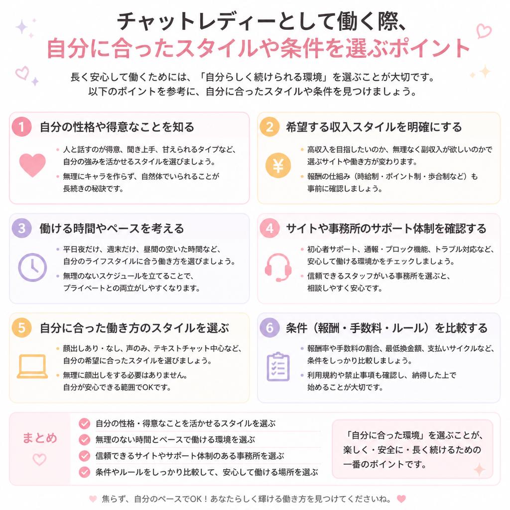 自分に合った仕事の選び方