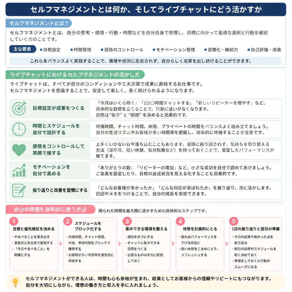 2. セルフマネジメントの重要性