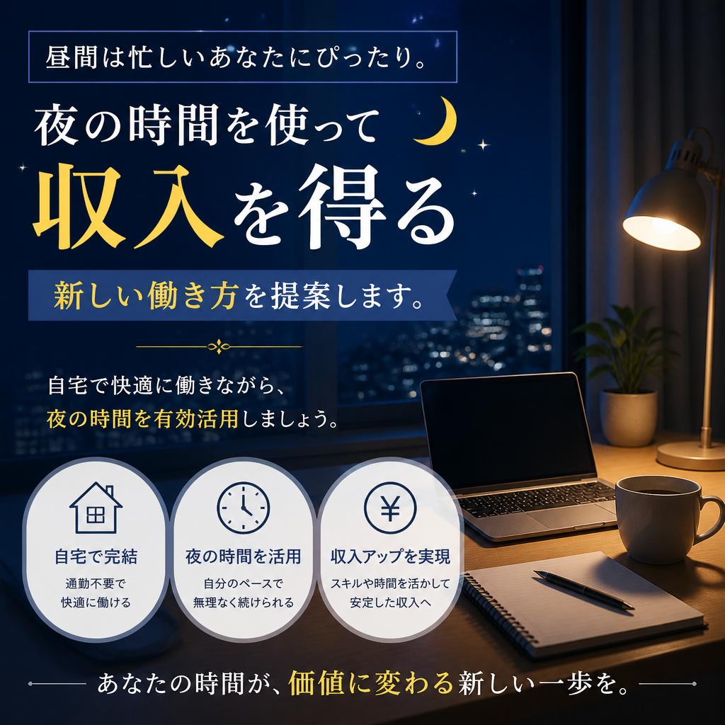夜の時間を有効活用