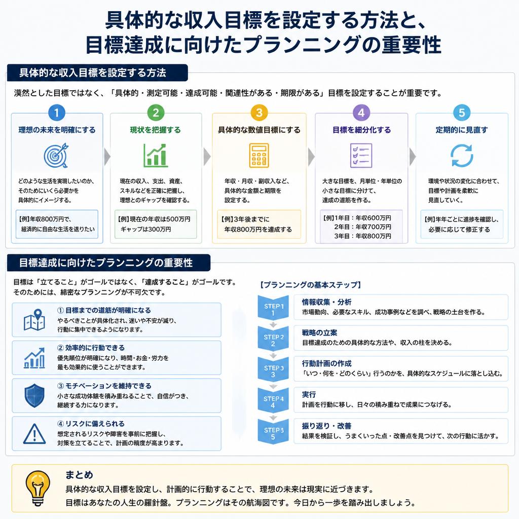 4. 目標設定でモチベーションを維持