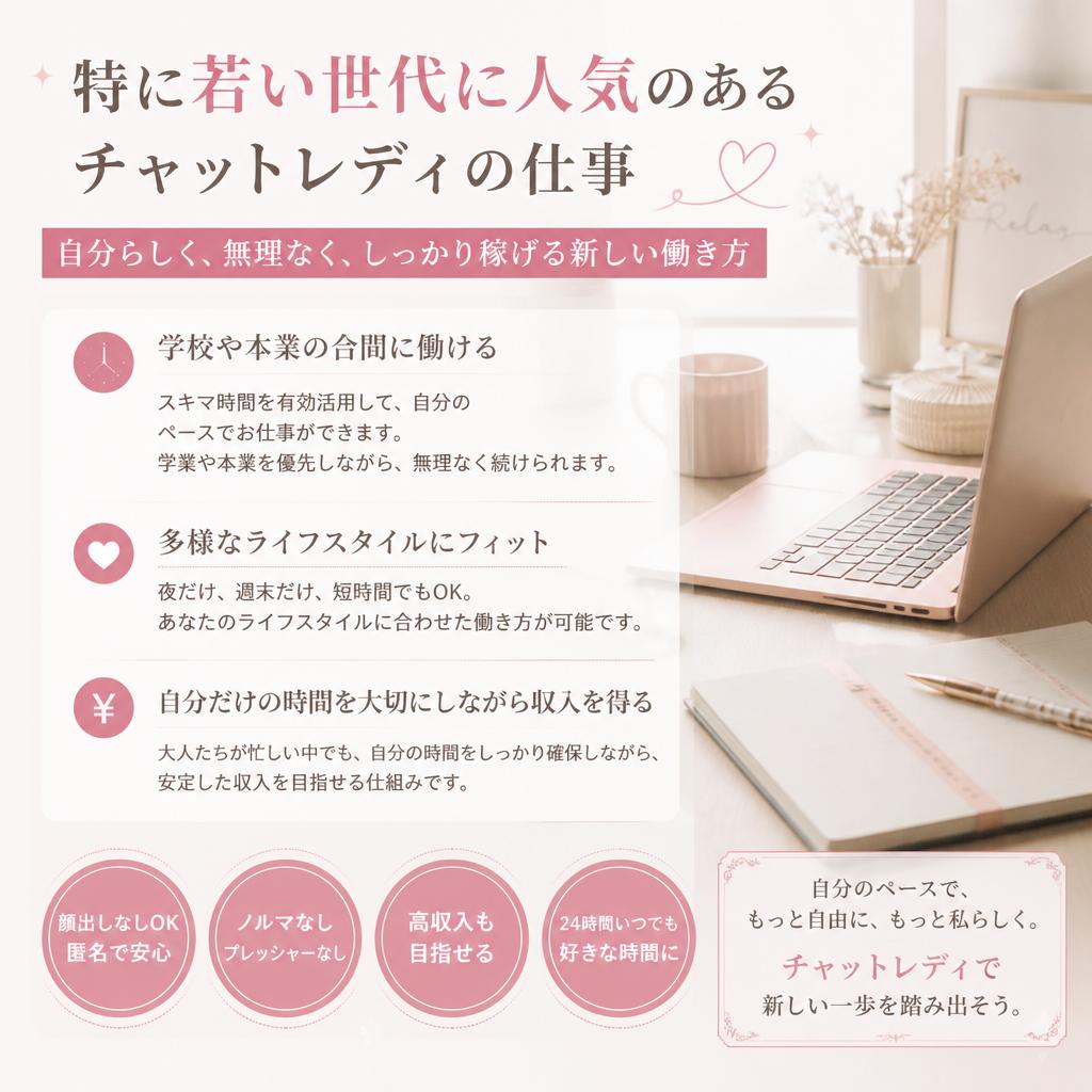 若年層に支持される新しい働き方