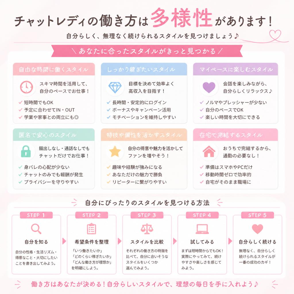 5. 自分に合った働き方を見つける