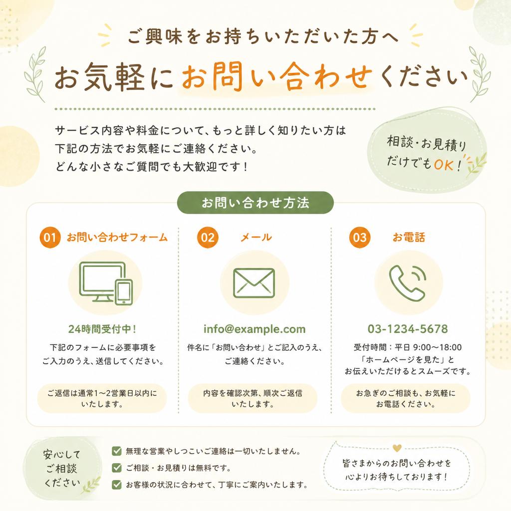 7. お問い合わせはこちら